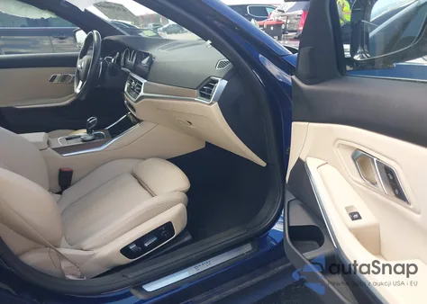 2020 BMW 330I из США, поврежденный, VIN 3MW5R1J05L8B28435